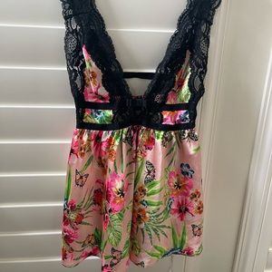 Victoria’s Secret Satin & Lace Babydoll